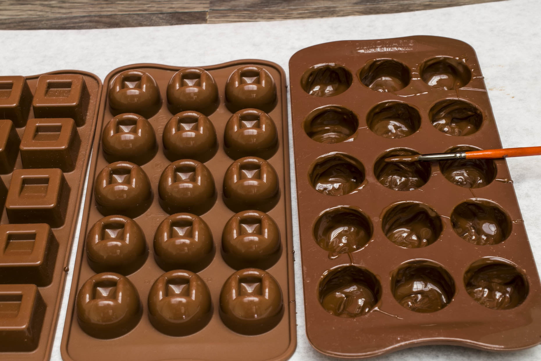 molds chocolate praline
